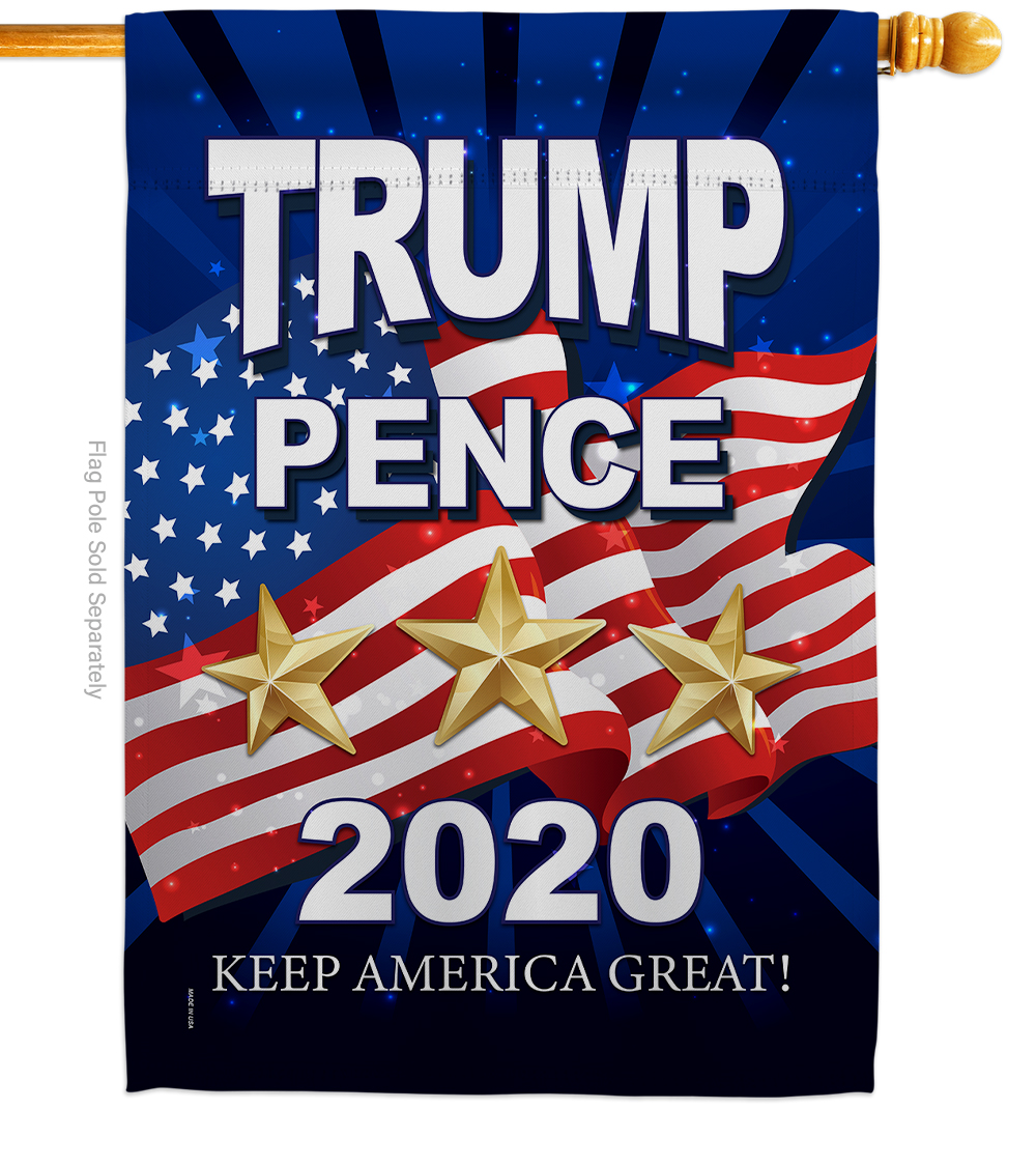House Flag - Trump Pence 2020